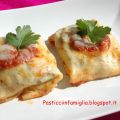 Scrigni di crepes alle melanzane