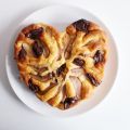 TORTA A CUORE CON PERE E NUTELLA