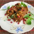 Spiedini con carne d'ovino e chicchi di[...]