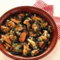 Zuppa di cozze ai cipollotti