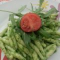 trofie con pesto di rucola