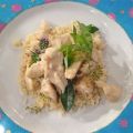 Bocconcini di pollo al limone e cocco con riso[...]