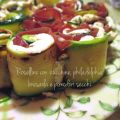 Roselline di zucchine con philadelphia,[...]