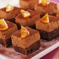 Brownies di mousse all'arancia