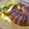 corona di pan brioche salata, un centrotavola[...]