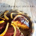 Torta all'arancia e cioccolato