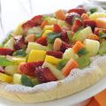 Torta con ricotta e frutta 2