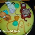 Torta con gattini