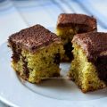 Torta di zucchine... bicolore e dolce!