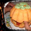 CESTINO A FORMA DI ZUCCA DI HALLOWEEN RIPIENA