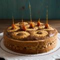 Crostata con frangipane al gianduia