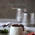Panna cotta alla menta e cioccolato