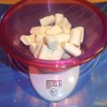 La pasta di zucchero con i marshmallow.