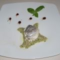 Risotto al basilico con orata