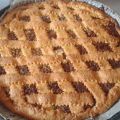 crostata con cioccolata