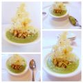 Vellutata di cavolo romano con crostini al[...]