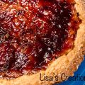 Crostata ribes rosso e cannella