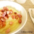 Vellutata di patate con pancetta croccante