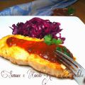 Salmone e Cavolo Rosso in Agrodolce