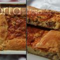 Torta salata:  salsiccia e stracchino 
