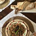 Fettuccine al farro con cima di rapa, salsiccia[...]