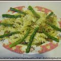 Fusilloni giganti con asparagi e salsiccia