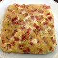 Alsaziana (Flammkueche) con licoli