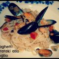 Spaghetti shirataki allo scoglio