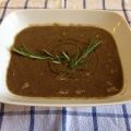 Zuppa di lenticchie al profumo di rosmarino