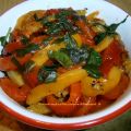 Zuppetta di peperoni al basilico