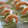 Mazzancolle al rum e lime con crema di zucchine[...]