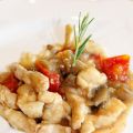 Straccetti pollo Melanzane e Rosmarino