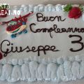 Torta compleanno per Giuseppe