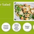 Il ricettario da stampare - Caesar Salad