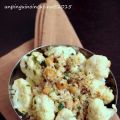 Quinoa con cavolfiore e ceci al forno