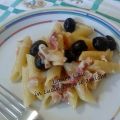 PENNE CON PANCETTA E OLIVE NERE di LAURA LAU