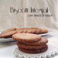 Biscotti integrali con okara di cocco