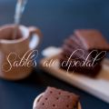 Sablés au chocolat