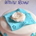 Torta White Rose