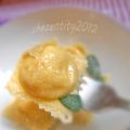 Ravioli di ricotta alla romana e 