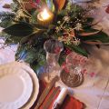 Semplicità ed eleganza sulla tavola di Natale