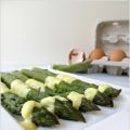 Asparagi con salsa al vino bianco