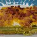 Lasagne con zucca e luganega