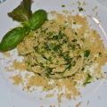 linguine con le erbe dell'orto