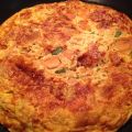 Frittata surimi e piselli