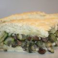 torta rustica con zucchine uvetta e pinoli