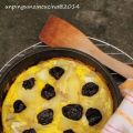 Tortilla di patate alle prugne