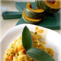 Risotto con la zucca e mele renette