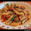 Penne al pomodorino fresco e rucola