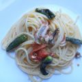 SPAGHETTI CON ALICI E PEPERONI